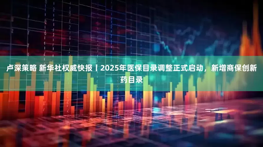 卢深策略 新华社权威快报丨2025年医保目录调整正式启动，新增商保创新药目录