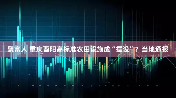 聚富人 重庆酉阳高标准农田设施成“摆设”？当地通报